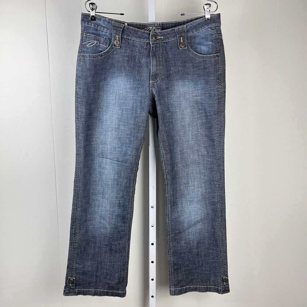 PZI Jeans Vintage Y2K Straight Leg Womens Size 29 Actual 34 Waist